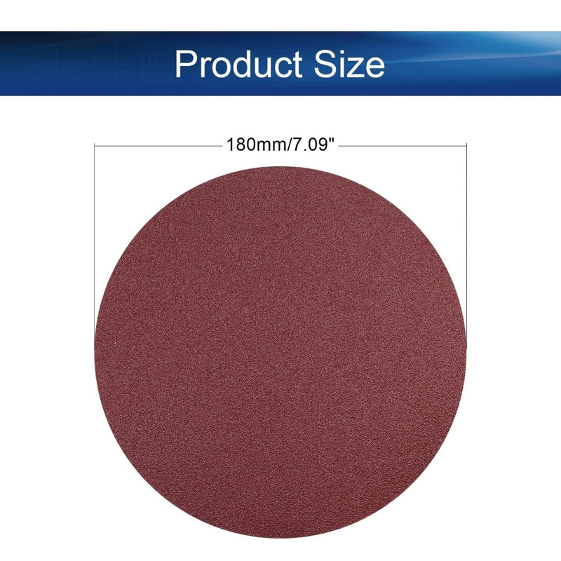 سنباده پشت کرکی مدل P100_180mm مجموعه 10عددی