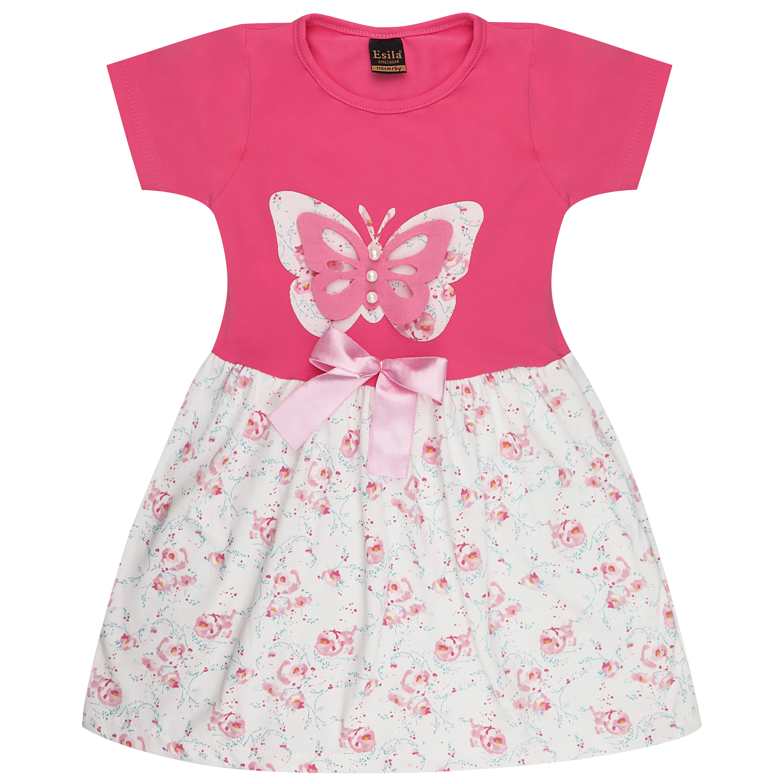 پیراهن دخترانه اسیلا کد klnqsh- kdsht.002