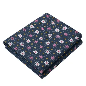 ملحفه پنبه پلی استر مدل زیپ دار طرحS499 یک نفره سایز 90x190 سانتی‌متر