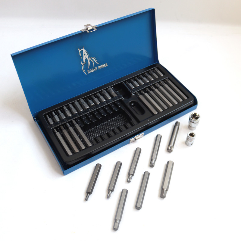 آچار آلن بیت خور مدل هورس کد YPBS-BIT-32CM مجموعه 40 عددی آچار آلن بیت خور مدل هورس کد YPBS-BIT-32CM مجموعه 40 عددی