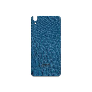 MAHOOT Blue-Crocodile-Leather Cover Sticker for Huawei Y6 2015