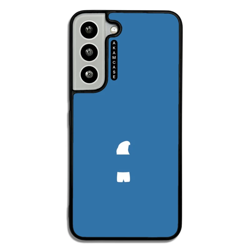 کاور آکام مدل AMC-WSGS22-SMURFS-18 مناسب برای گوشی موبایل سامسونگ Galaxy S22