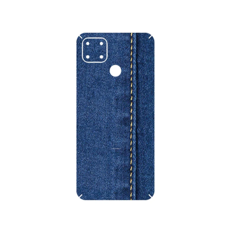 برچسب پوششی ماهوت مدل Fabric Texture 8 مناسب برای گوشی موبایل ریلمی C25s