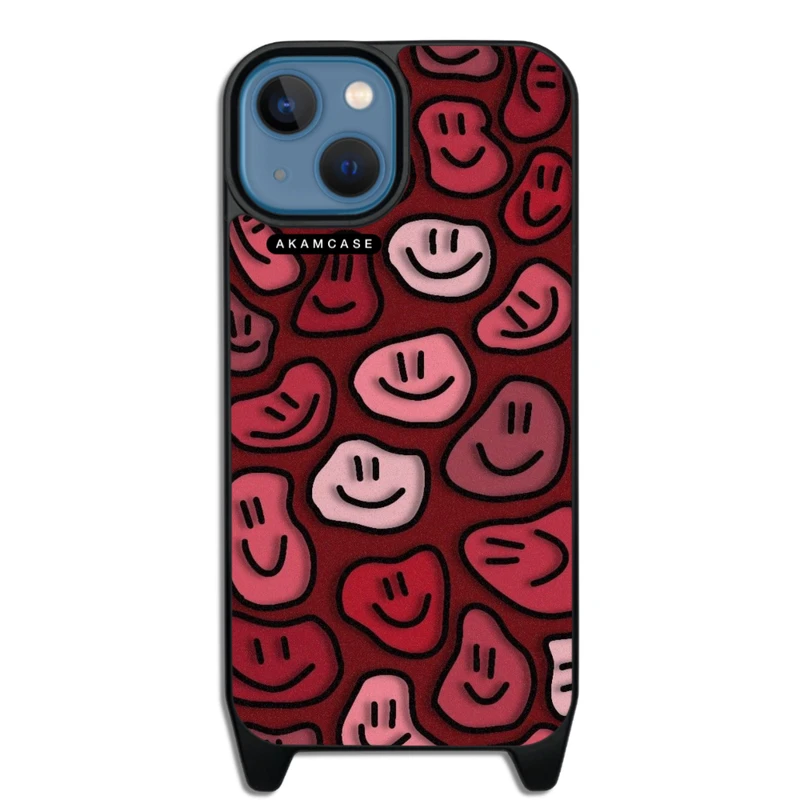 کاور آکام مدل AMCWLA15-HAPPY FACE13 مناسب برای گوشی موبایل اپل iPhone 15
