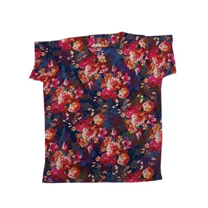 بلوز آستین کوتاه زنانه مدل نخی کد GOL-sorm