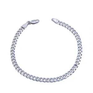 دستبند نقره مردانه مدل ترک کد DP_726