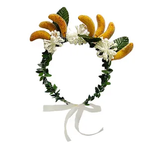 تاج مو دخترانه مدل موز کد R123