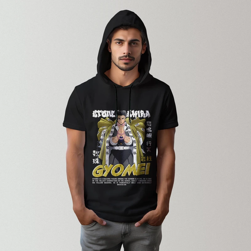 تی شرت کلاه دار مردانه مدل 14030501a