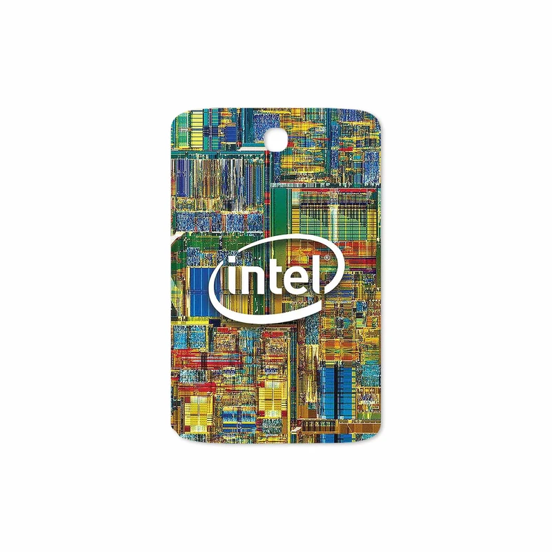 برچسب پوششی ماهوت مدل Intel Brand مناسب برای تبلت سامسونگ Galaxy Note 8.0 2013 N5100