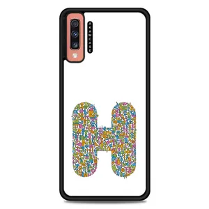 AKAM AMC-WSGA70-ALPHADOODLEBET-8 Cover For Samsung Galaxy A70