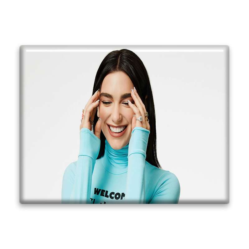کاشی اطلس آبی  طرح خواننده دوآ لیپا مدل T5611