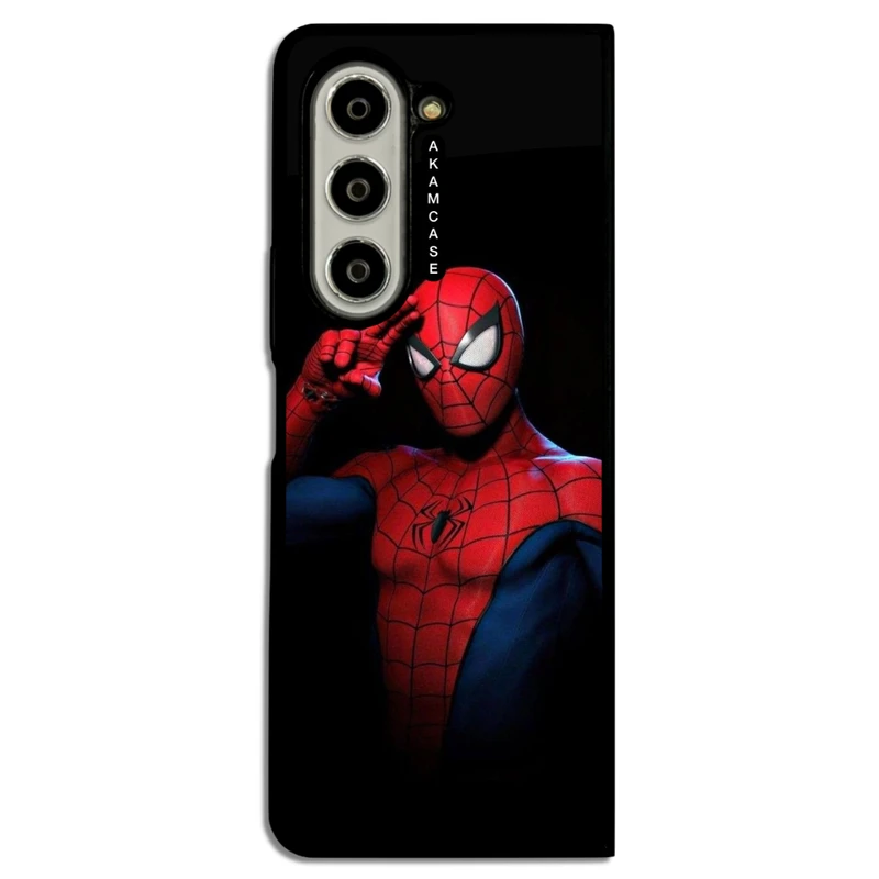کاور آکام مدل AMC-WSGZFOLD5-SPIDER MAN6 مناسب برای گوشی موبایل سامسونگ Galaxy Z Fold 5