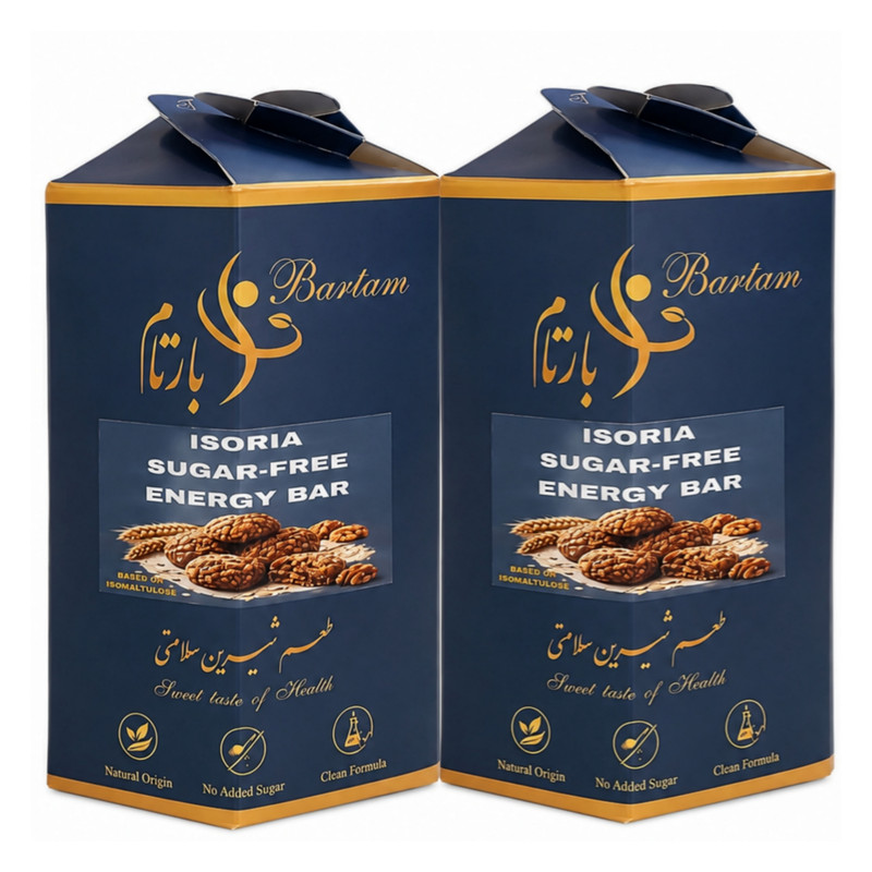 انرژی بار رژیمی و بدون قند بارتام - 400 گرم بسته 2 عددی