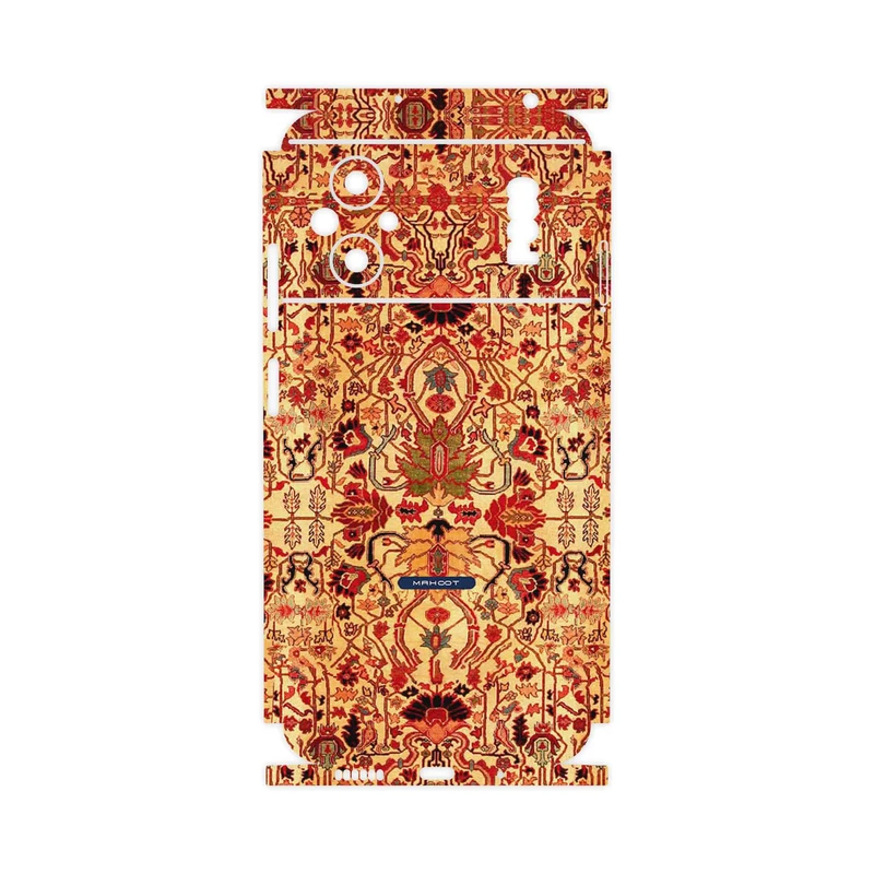 برچسب پوششی ماهوت مدل Persian_Carpet_Yellow-FullSkin مناسب برای گوشی موبایل شیائومی Poco M5