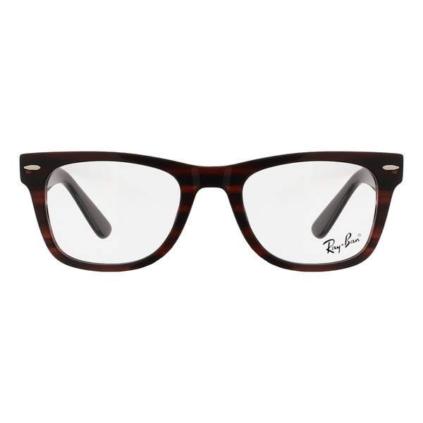 فریم عینک طبی ویفرر (Wayfarer) زنانه ری بن مدل 0RB5121-5998 مناسب برای صورت مستطیل، مربع، قلب و بیضی