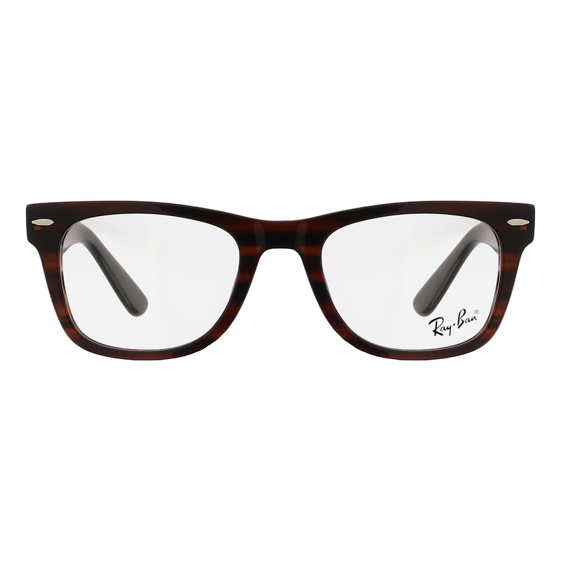 فریم عینک طبی ویفرر (Wayfarer) زنانه ری بن مدل 0RB5121-5998 مناسب برای صورت مستطیل، مربع، قلب و بیضی
