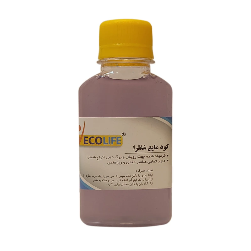 کود مایع شفلرا اکولایف مدل K120 حجم 120 میلی لیتر