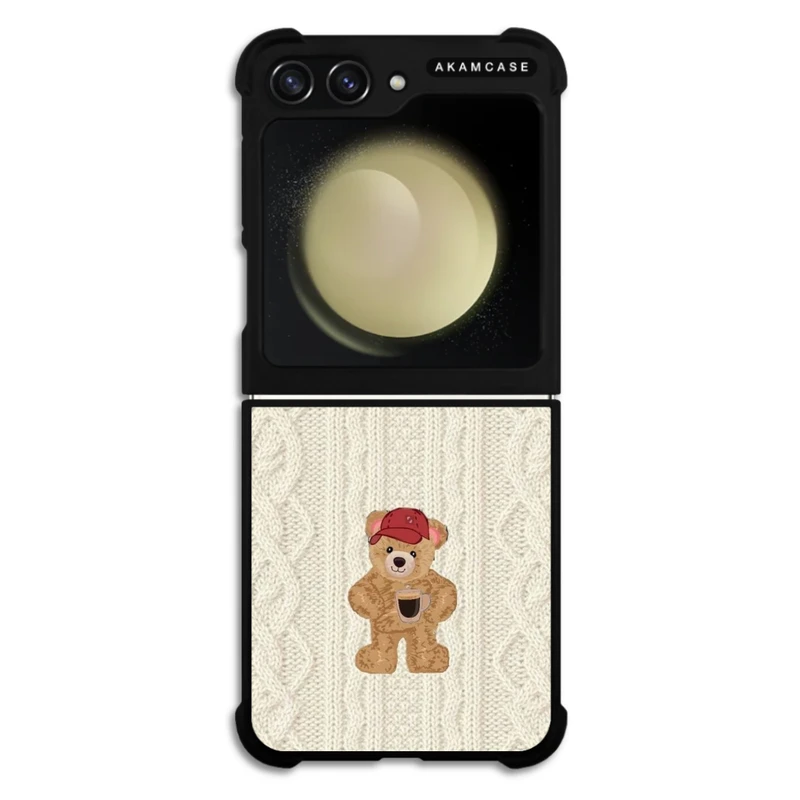 کاور آکام مدل AMC-WSGZFLIP5-TRICOT-4 مناسب برای گوشی موبایل سامسونگ Galaxy Z Flip 5