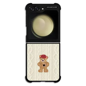 AKAM AMC-WSGZFLIP5-TRICOT-4 Cover For Samsung Galaxy Z Flip 5