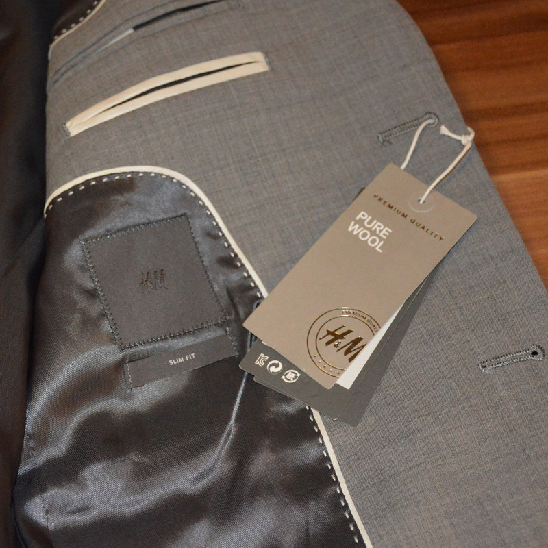 کت تک مردانه اچ اند ام مدل Pure Wool 3 در وبزینر کت تک مردانه اچ اند ام مدل Pure Wool