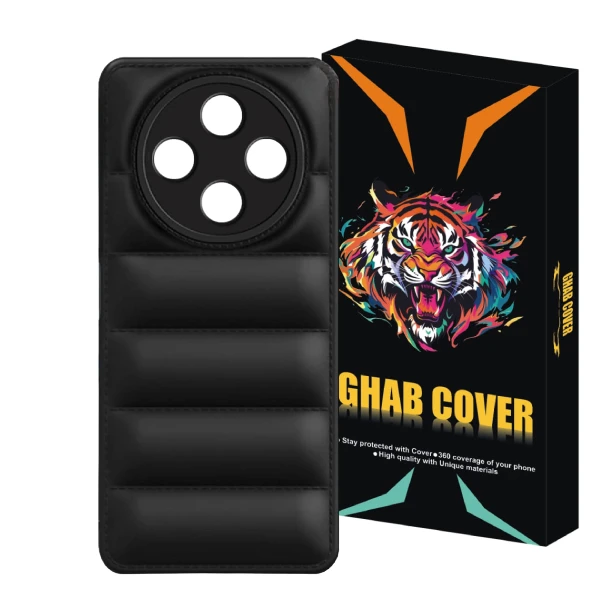 کاور قاب کاور مدل پافری طرح Puffery مناسب برای گوشی موبایل شیائومی Redmi 14C