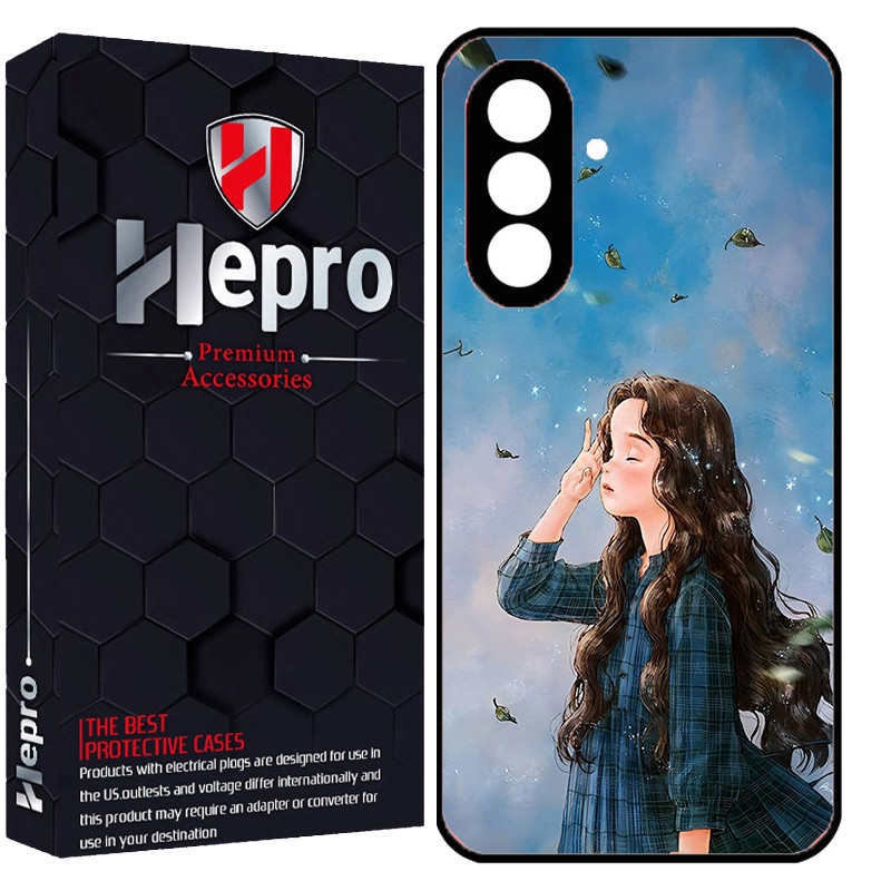 کاور هپرو طرح دخترانه کد TPU-037 مناسب برای گوشی موبایل سامسونگ Galaxy A17