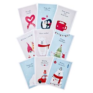 کارت پستال مدل Holidays بسته 9 عددی