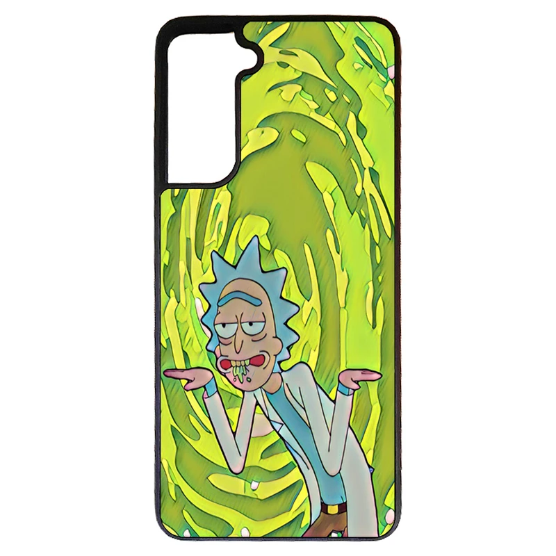کاور طرح ریک و مورتی کد 1146 مناسب برای گوشی موبایل سامسونگ galaxy s21 plus