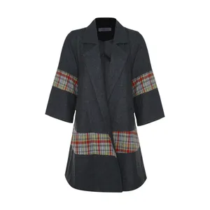 پالتو زنانه مانگ مدل کشمیر ناژین