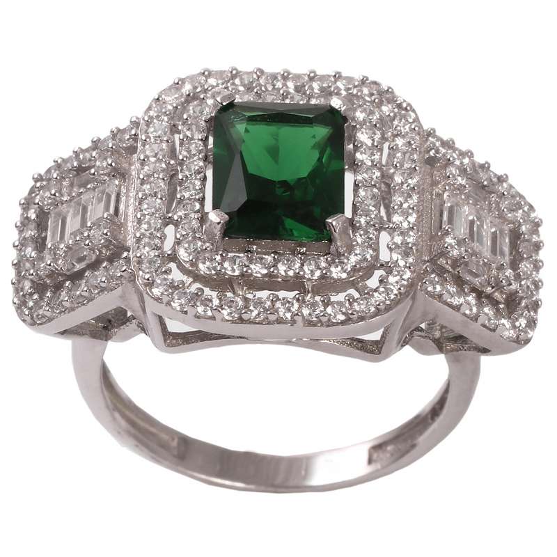 انگشتر نقره زنانه مدل GTA-180