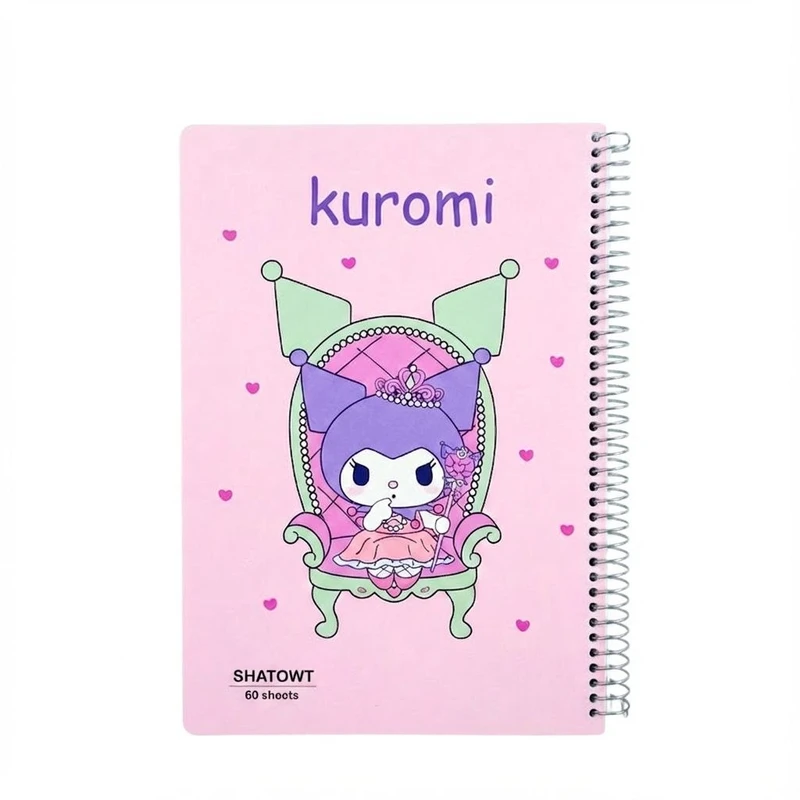 دفتر مشق 60 برگ شاتوت طرح فانتزی کرومی