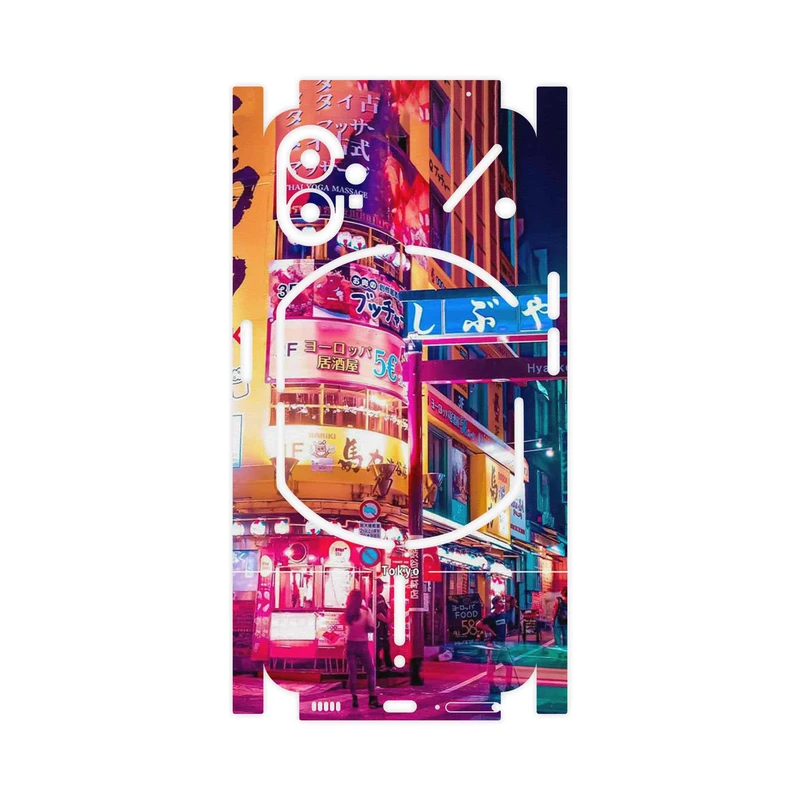برچسب پوششی ماهوت مدل Tokyo City-FullSkin مناسب برای گوشی موبایل ناتینگ Phone 1