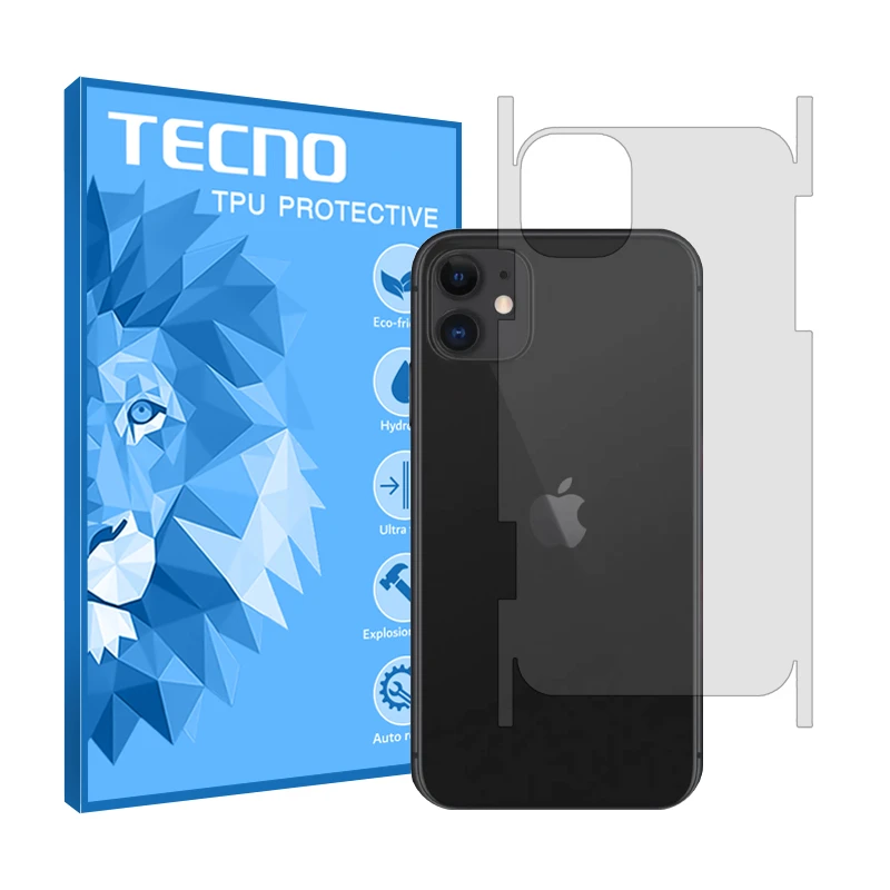 محافظ پشت گوشی شفاف تکنو مدل HyGEL مناسب برای گوشی موبایل اپل iPhone 11