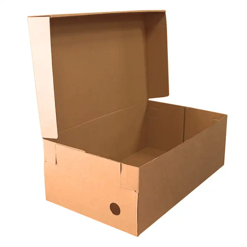 جعبه کفش مدل تهویه دار 34x20x12 بسته 10 عددی