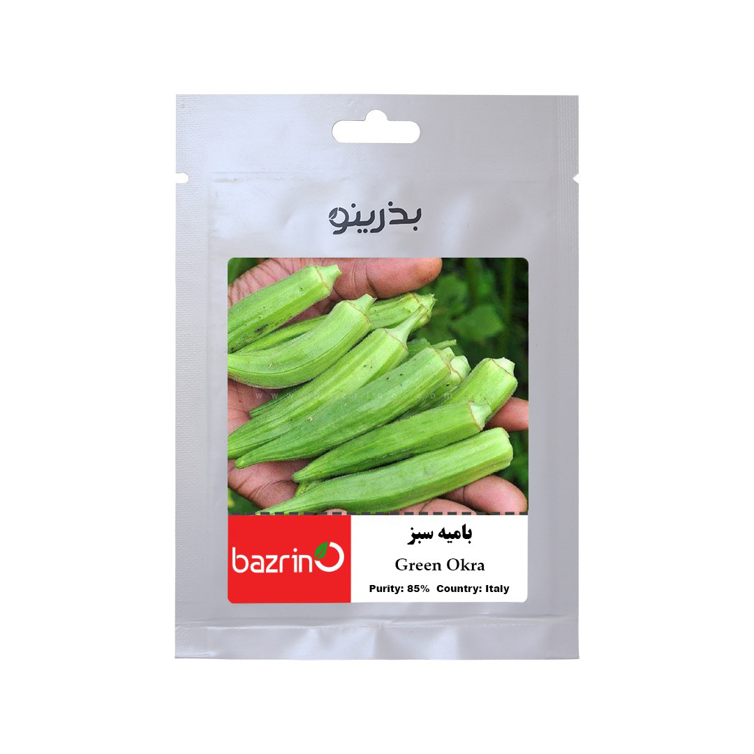 بذر بامیه سبز بذرینو کد 159