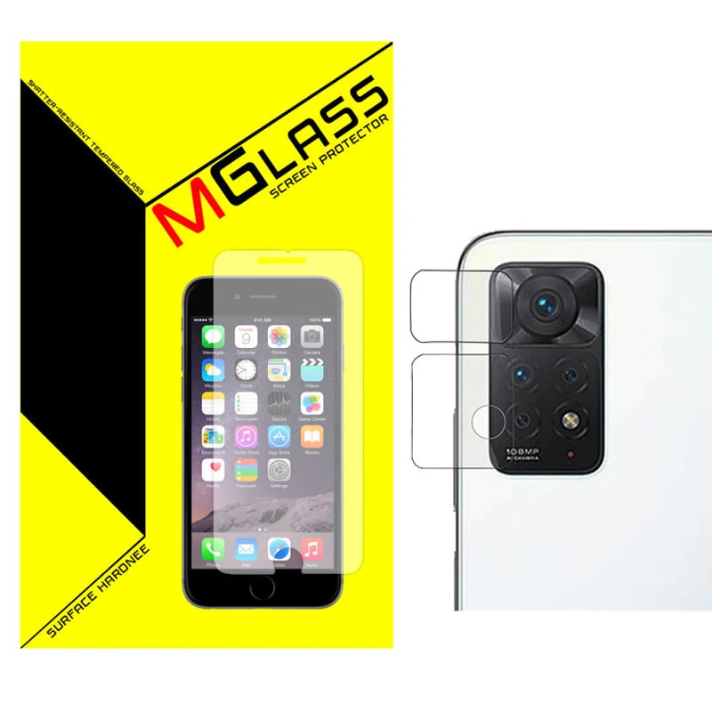 محافظ لنز دوربین ام گلس مدل LN-SD مناسب برای گوشی موبایل شیائومی  Redmi Note 11 Pro 4G/5G