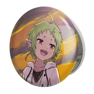 آینه جیبی خندالو طرح سیلفیت انیمه موشوکو تنسی مدل تاشو کد 24083 