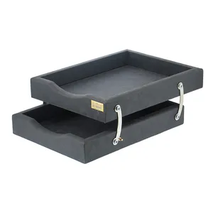 کازیه کوروش مدل چرمی دو طبقه متحرک