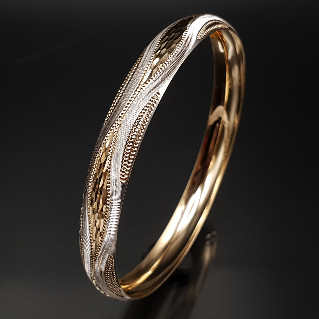 النگو طلا 18 عیار زنانه مدل 1EL1853 النگو طلا 18 عیار زنانه مدل 1EL1853