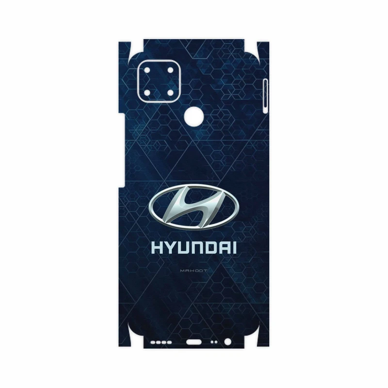 برچسب پوششی ماهوت مدل Hyundai-Logo-FullSkin مناسب برای گوشی موبایل ریلمی C25s