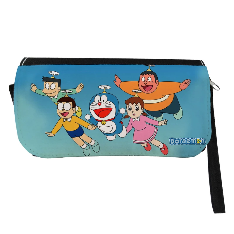 جامدادی مدل دوزیپ طرح انیمه دورامون کد NI1398