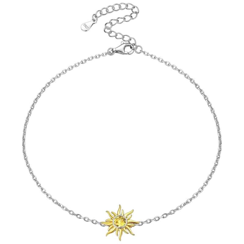 پابند نقره زنانه شیک سیلور مدل توپاز