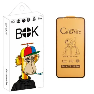 BOK +HD Ceramics Screen Protector For Apple اپل iPhone X