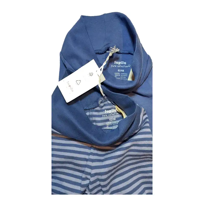 شلوار نوزادی لوپیلو کد 3955 مجموعه 2 عددی