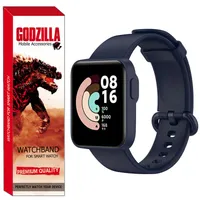 بند گودزیلا مدل SILICONE مناسب برای ساعت هوشمند شیائومی Mi Watch Lite