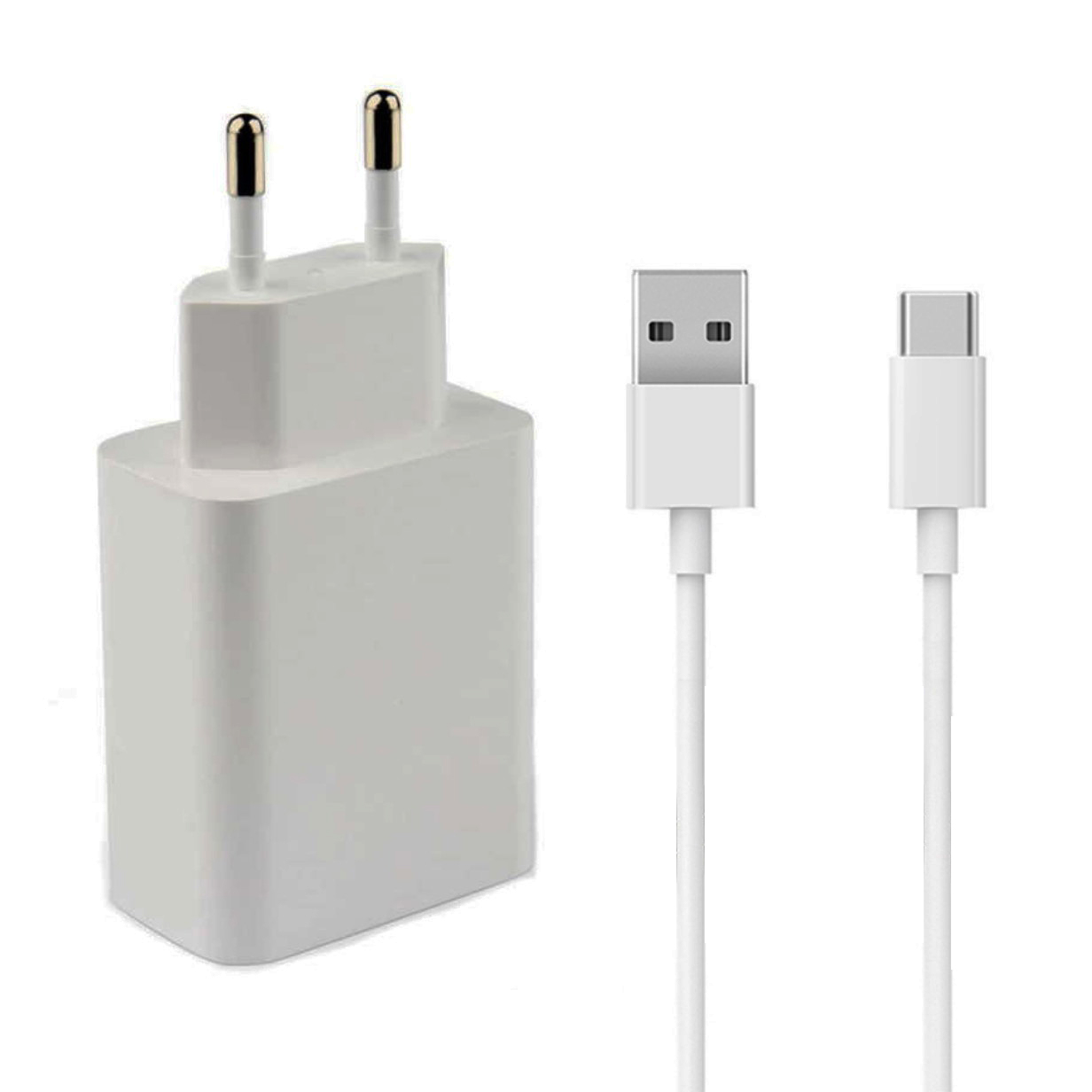 شارژر دیواری شیائومی مدل mdy-10-el به همراه کابل تبدیل USB-C