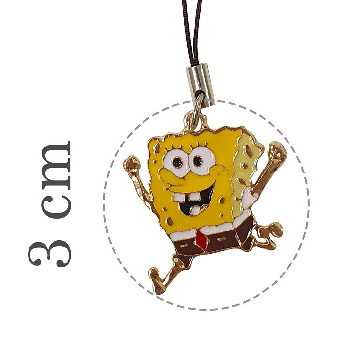 آویز موبایل مدل باب اسفنجی