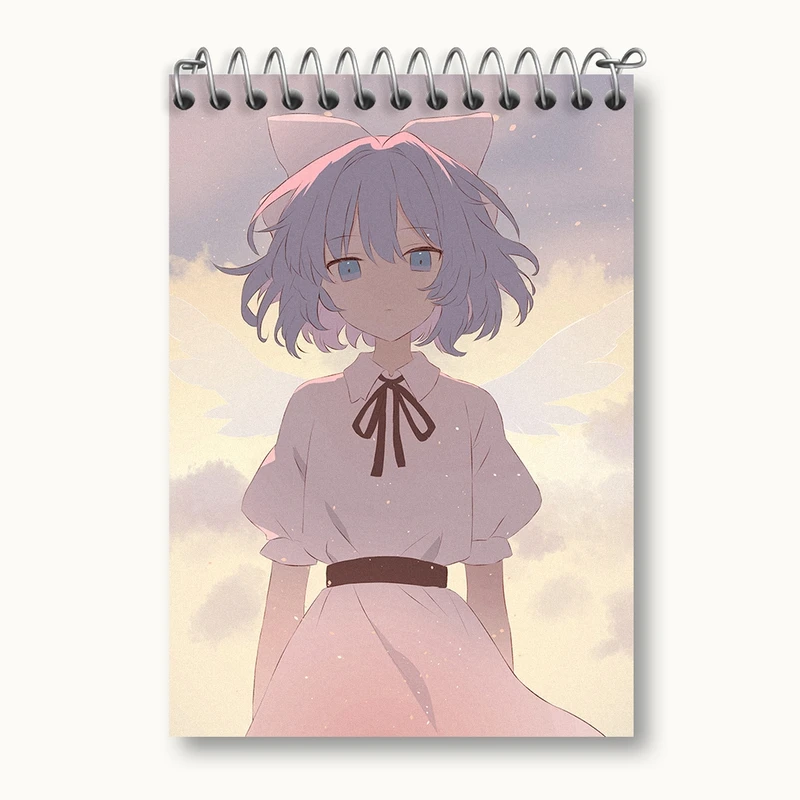 دفتر یادداشت 50 برگ خندالو مدل بازی توهو (Touhou) کد 35759