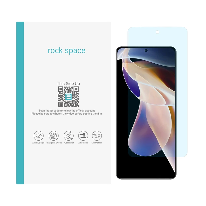 محافظ صفحه نمایش آنتی بلو راک اسپیس کد BLU مناسب برای گوشی موبایل شیائومی Redmi Note 11 Pro Plus