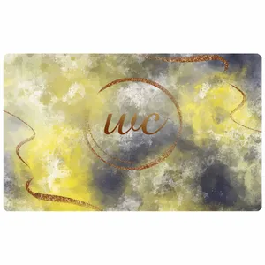 پادری مدل سه لایه رویه مخمل طرح سرویس بهداشتی کد 1415 سایز 75x45 سانتی متر